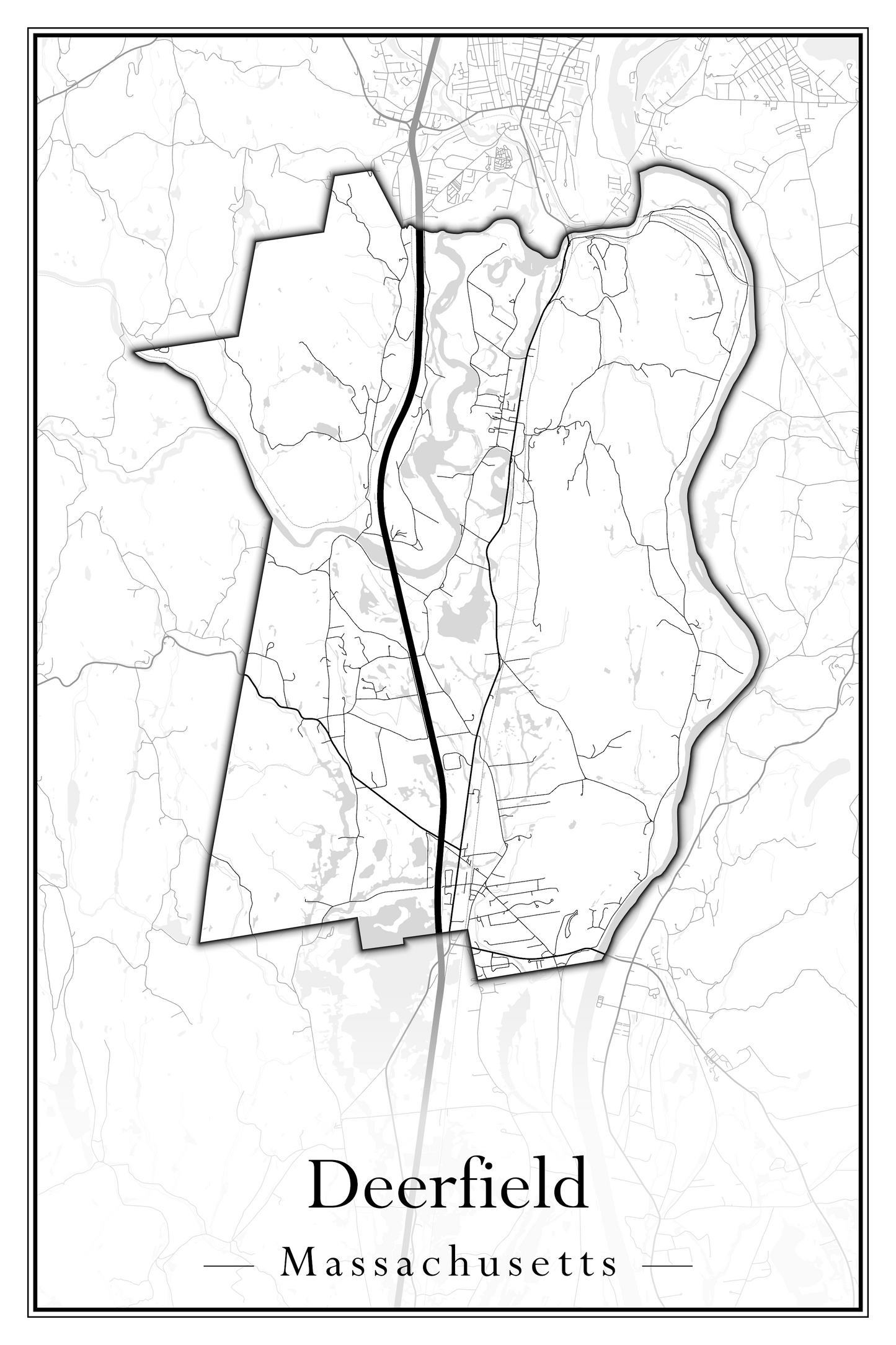 Massachusetts Towns - Street Map (Dartmouth - Dennis)