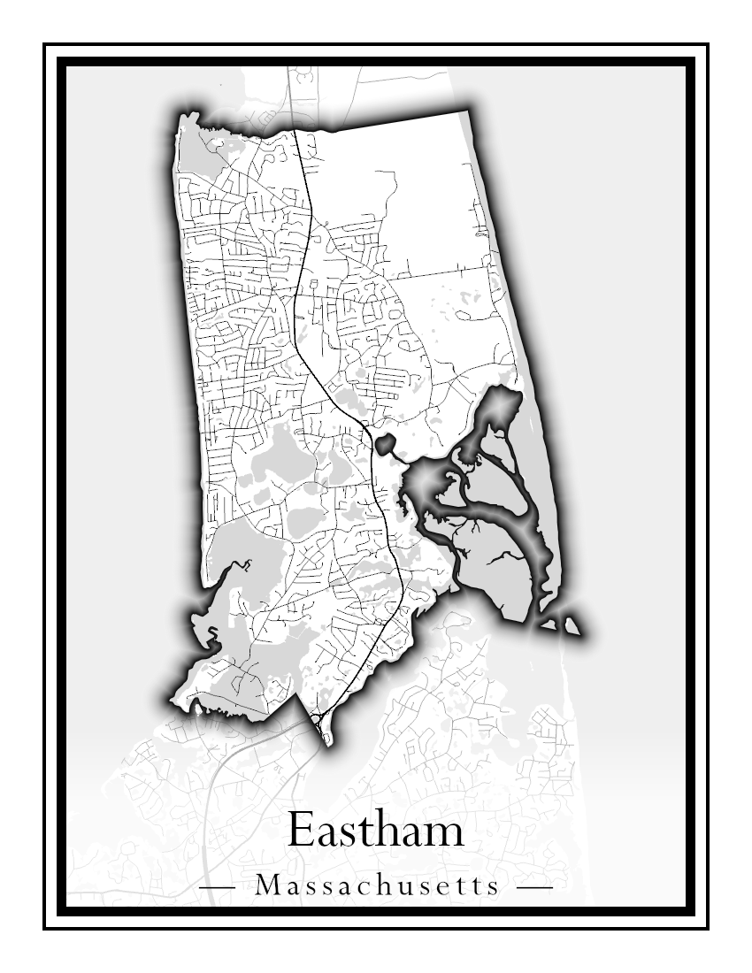 Massachusetts Towns - Street Map (East Brookfield - Easthampton)