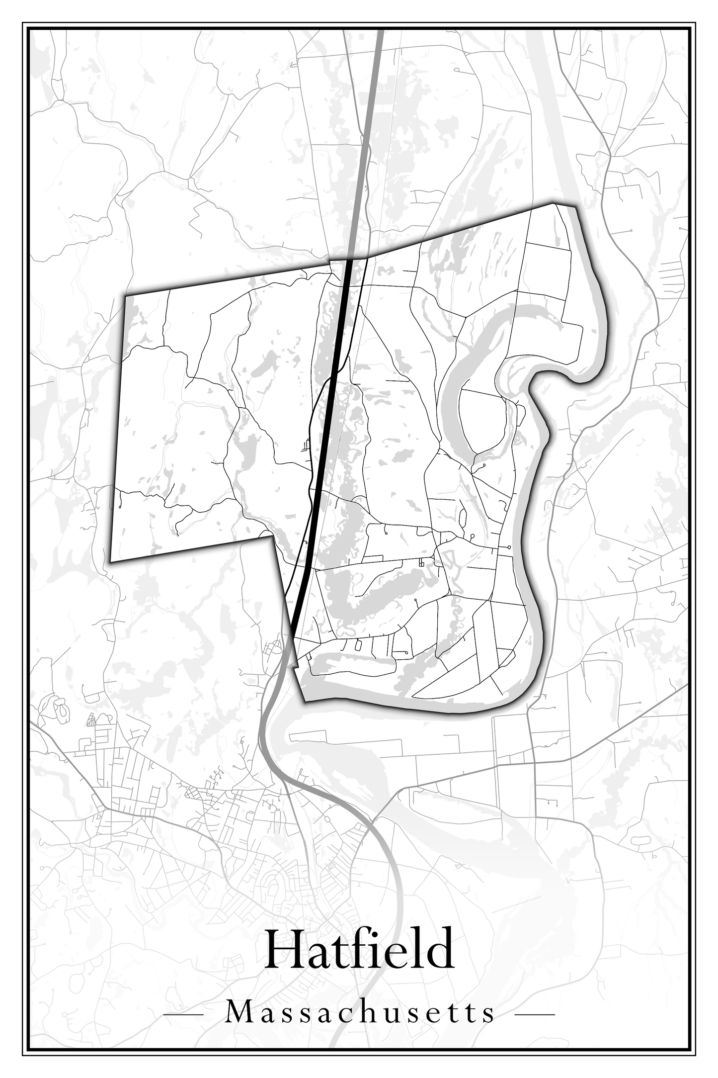 Massachusetts Towns - Street Map (Harvard - Haverhill)