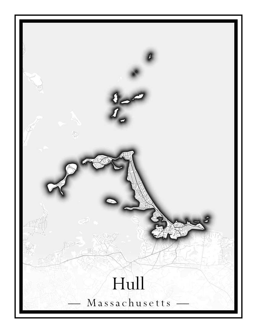 Massachusetts Towns - Street Map (Hudson - Ipswich)