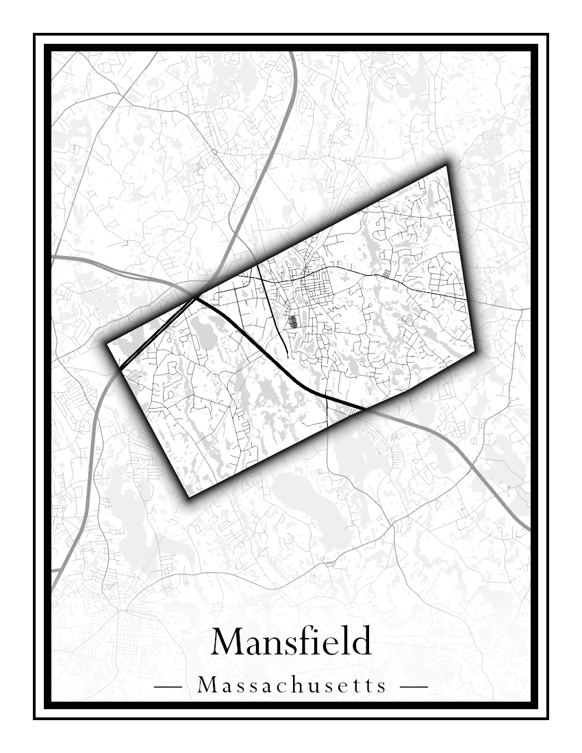 Massachusetts Towns - Street Map (Malden - Marblehead)