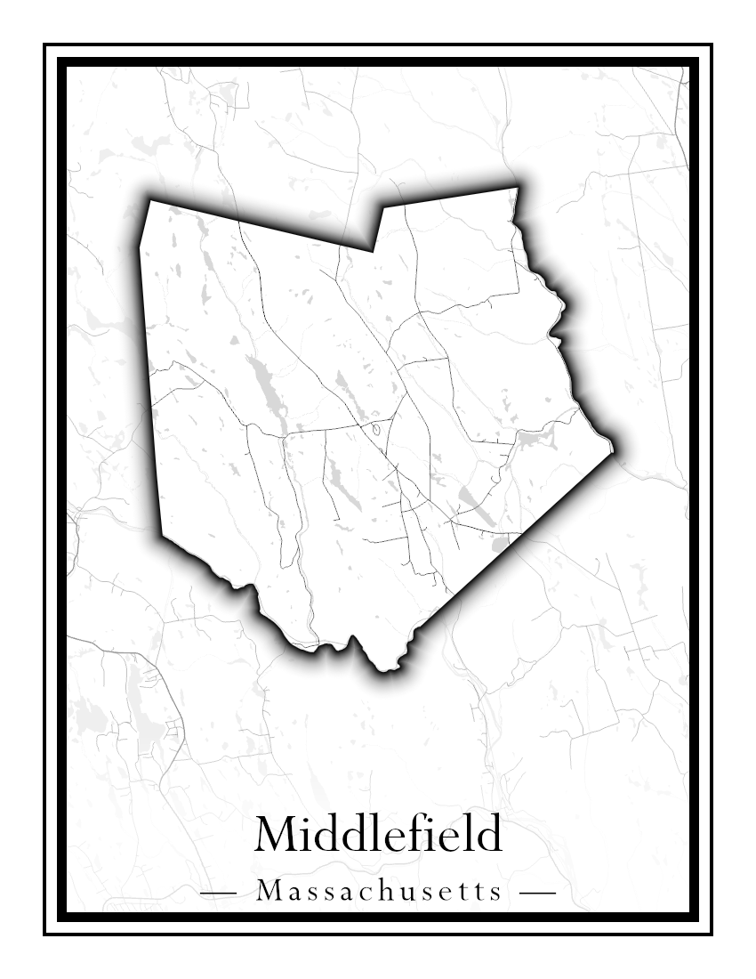 Massachusetts Towns - Street Map (Methuen - Middleton)