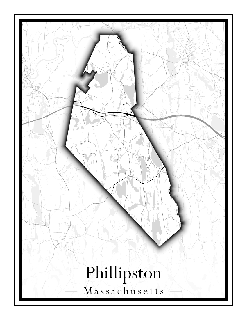 Massachusetts Towns - Street Map (Peru - Pittsfield)