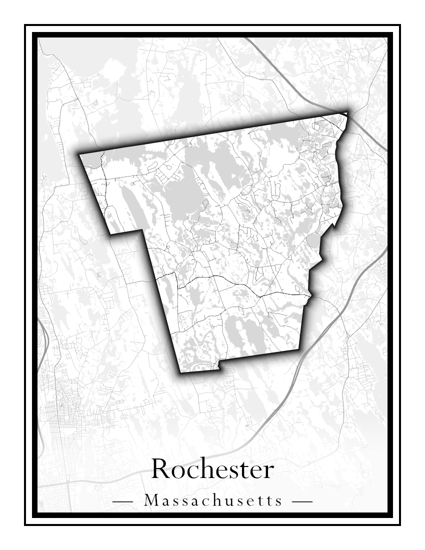 Massachusetts Towns - Street Map (Richmond - Rockport)