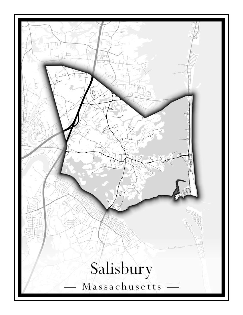 Massachusetts Towns - Street Map (Rutland - Sandisfield)