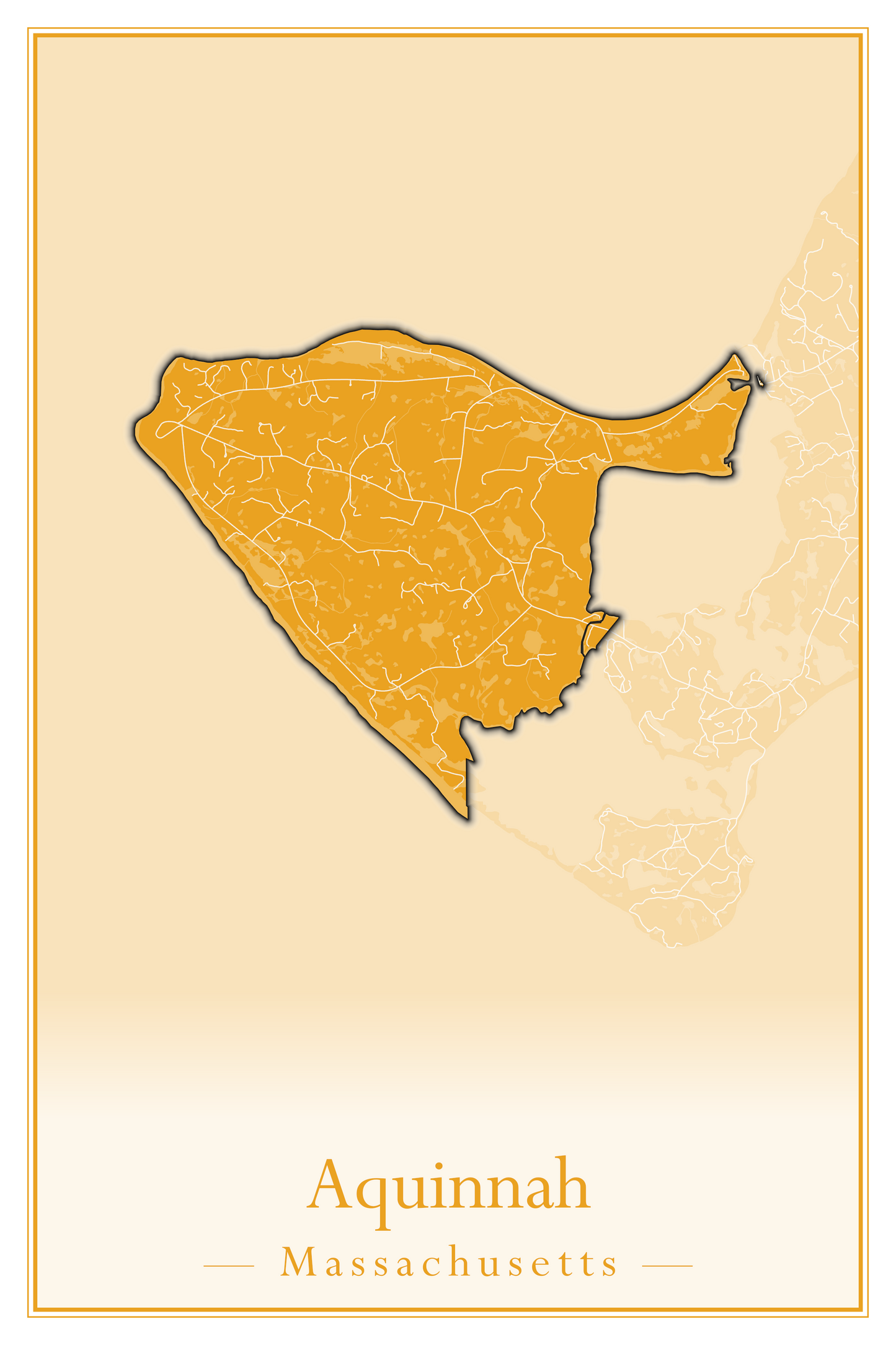 Massachusetts Towns - Street Map (Andover - Ashburnham)