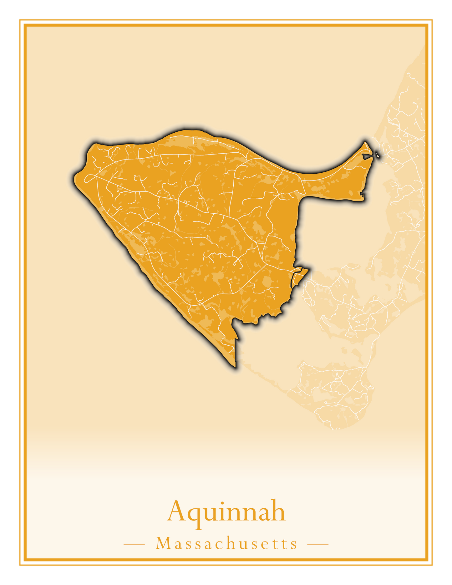 Massachusetts Towns - Street Map (Andover - Ashburnham)