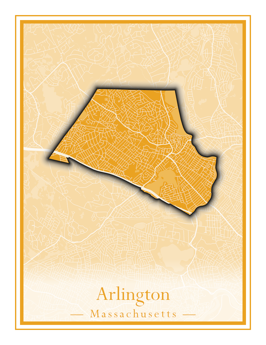 Massachusetts Towns - Street Map (Andover - Ashburnham)