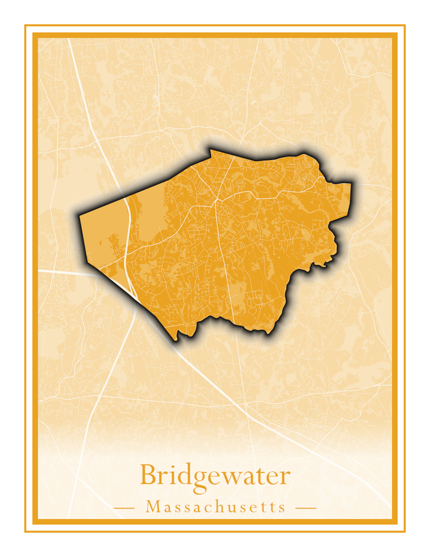 Massachusetts Towns - Street Map (Braintree - Brimfield)