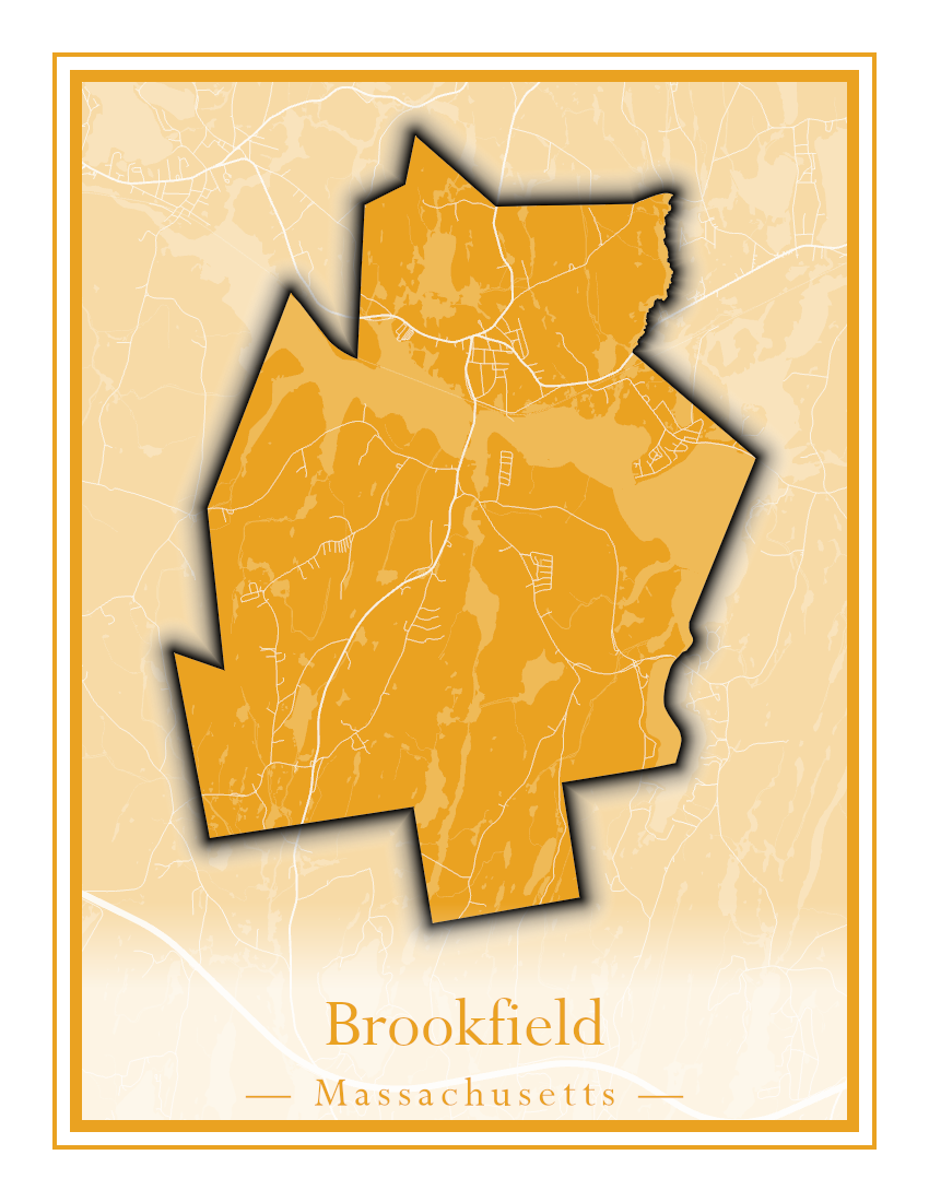 Massachusetts Towns - Street Map (Brockton - Buckland)