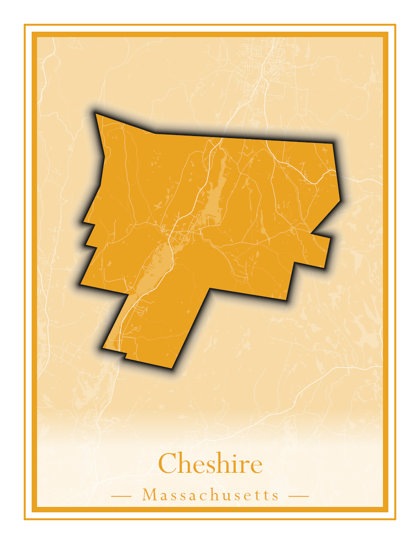 Massachusetts Towns - Street Map (Chelmsford - Chester)