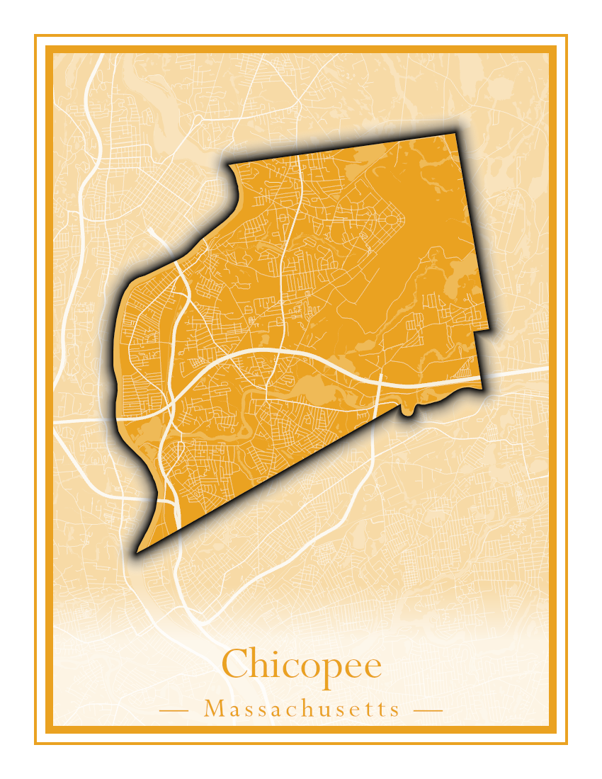 Massachusetts Towns - Street Map (Chesterfield - Clarksburg)