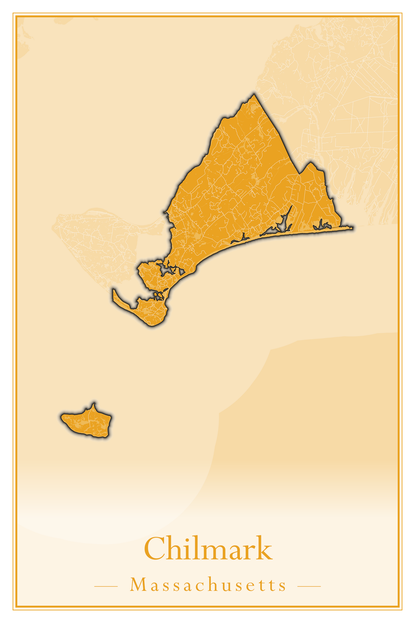 Massachusetts Towns - Street Map (Chesterfield - Clarksburg)