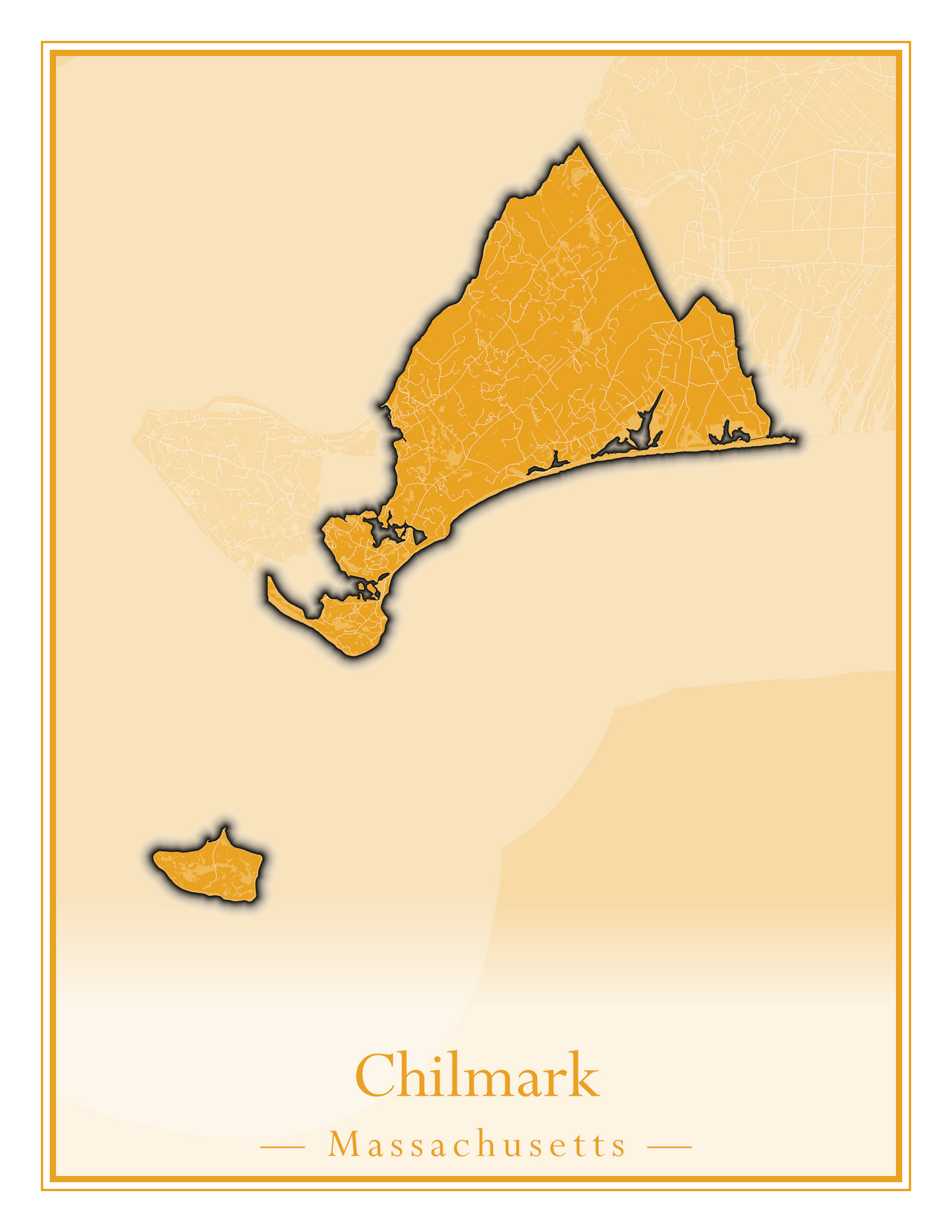 Massachusetts Towns - Street Map (Chesterfield - Clarksburg)