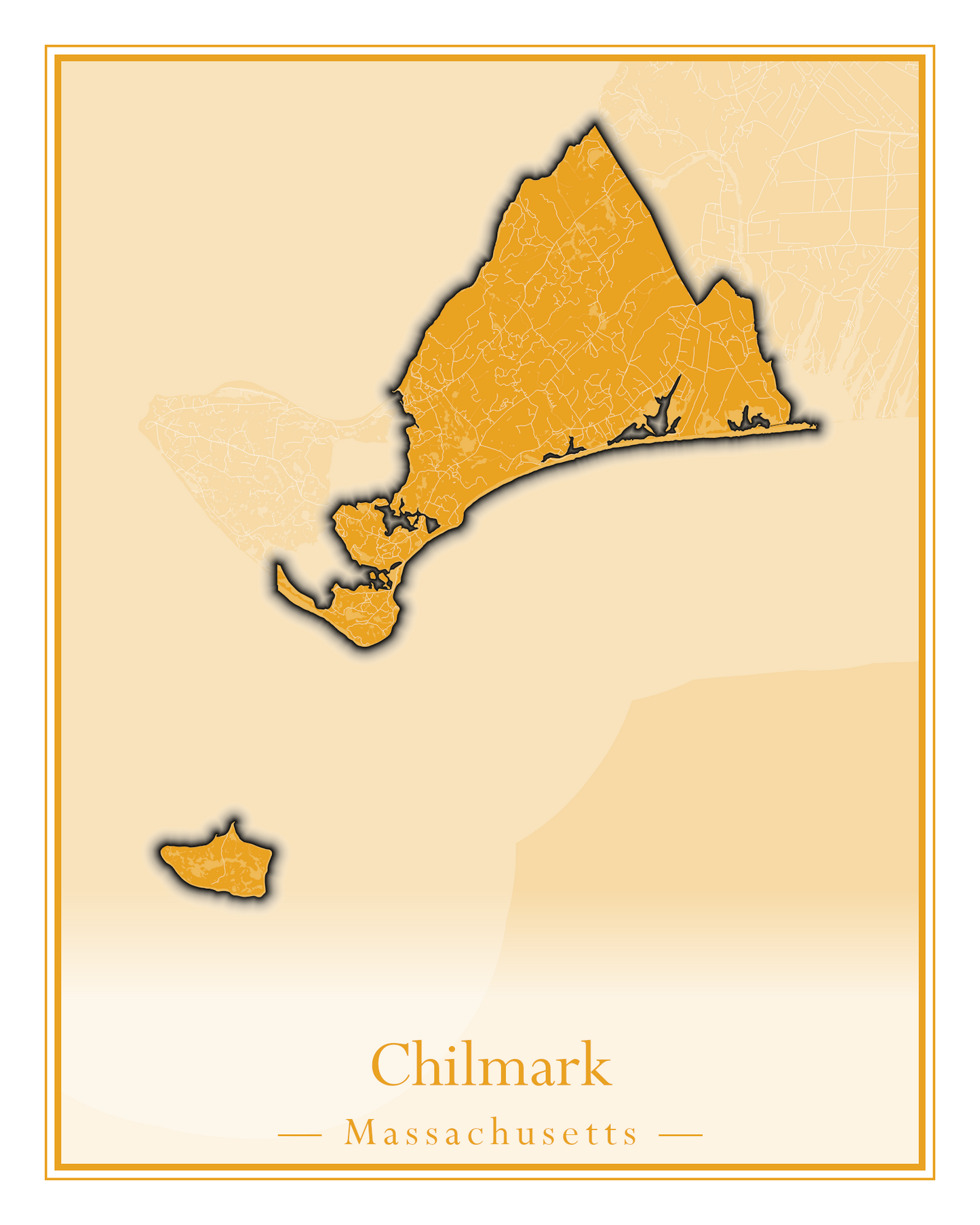 Massachusetts Towns - Street Map (Chesterfield - Clarksburg)