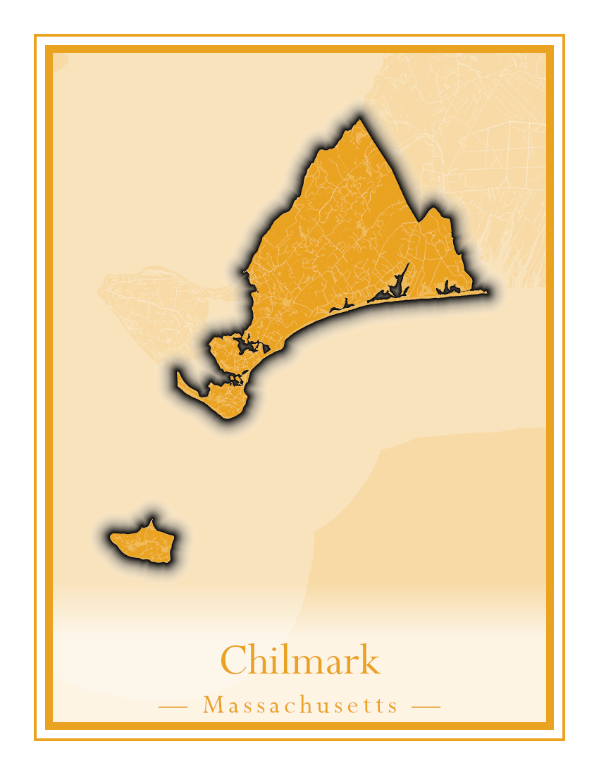 Massachusetts Towns - Street Map (Chesterfield - Clarksburg)