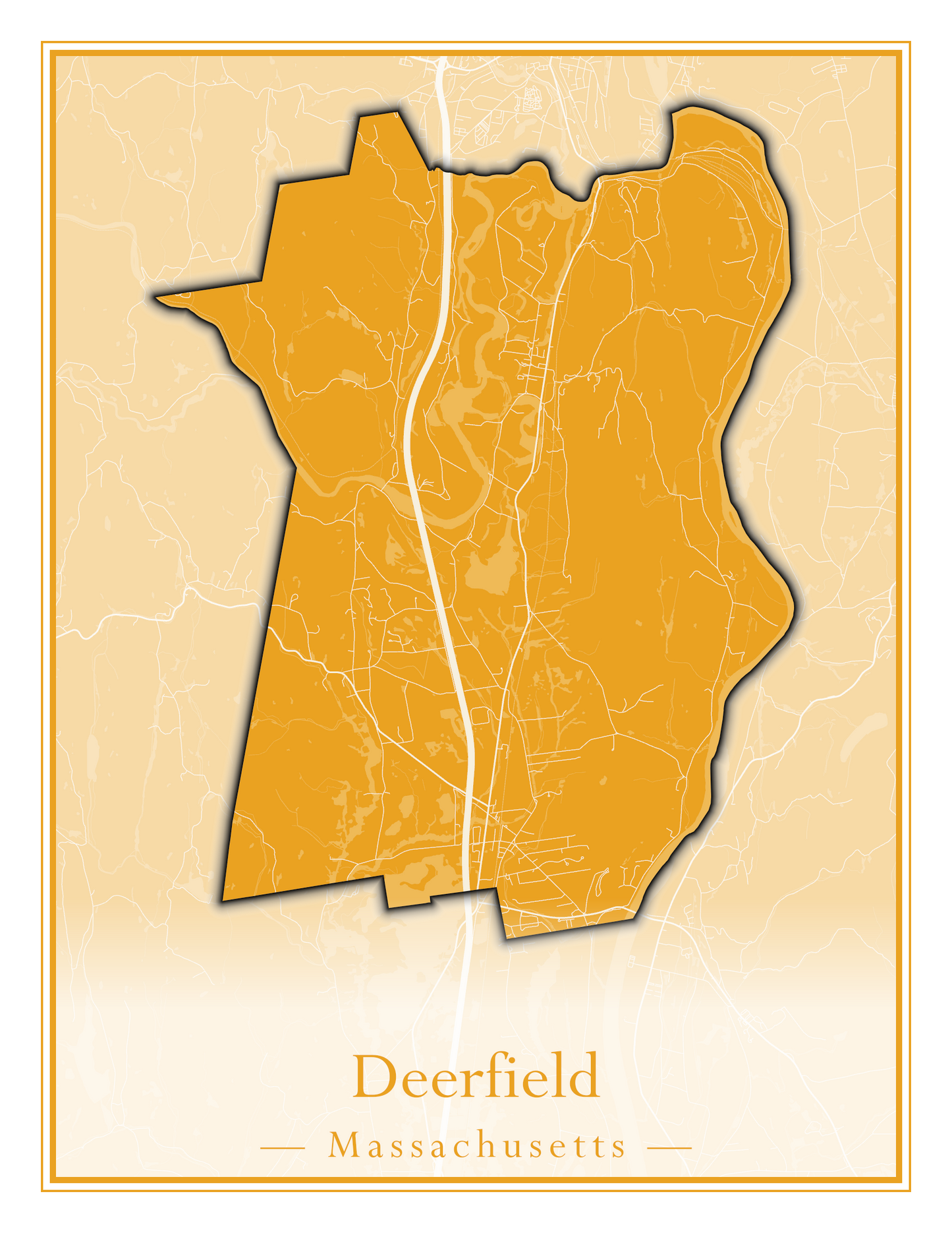 Massachusetts Towns - Street Map (Dartmouth - Dennis)