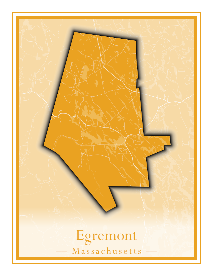 Massachusetts Towns - Street Map (Easton - Erving)