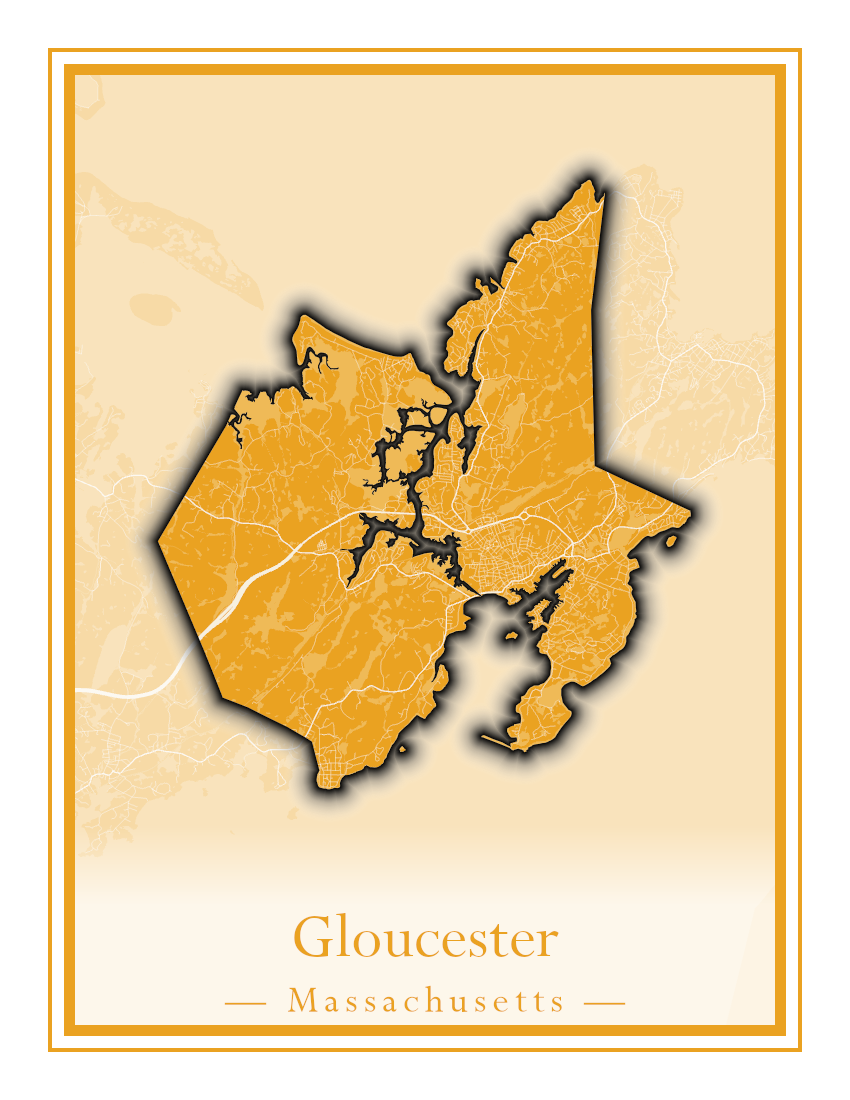 Massachusetts Towns - Street Map (Georgetown - Goshen)