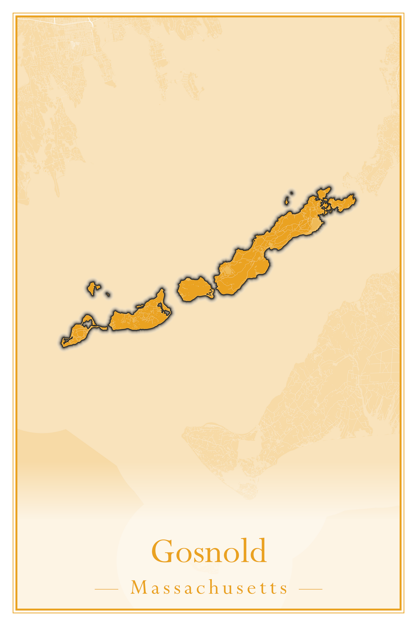 Massachusetts Towns - Street Map (Gosnold - Granville)