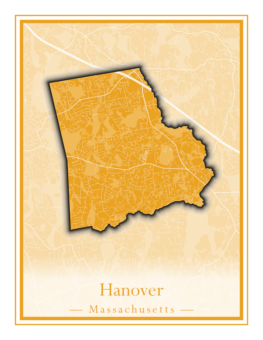 Massachusetts Towns - Street Map (Hancock - Hardwick)