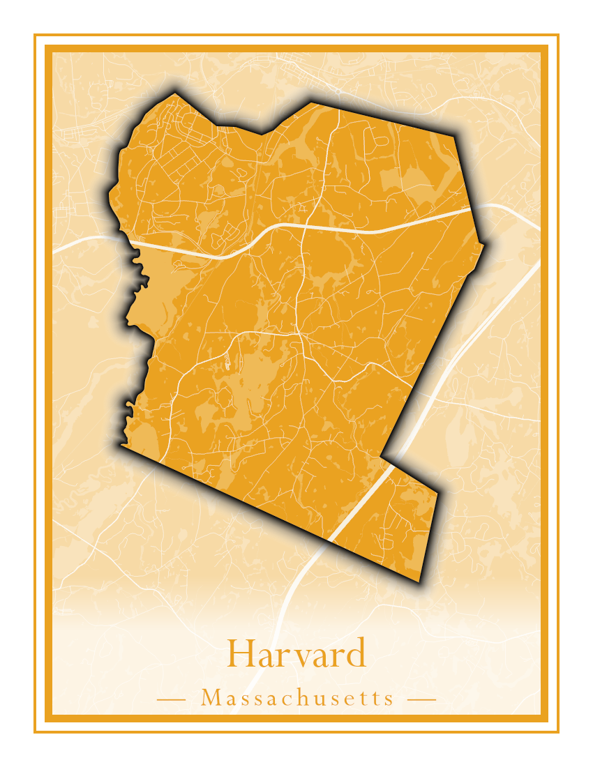 Massachusetts Towns - Street Map (Harvard - Haverhill)