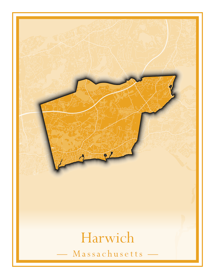 Massachusetts Towns - Street Map (Harvard - Haverhill)