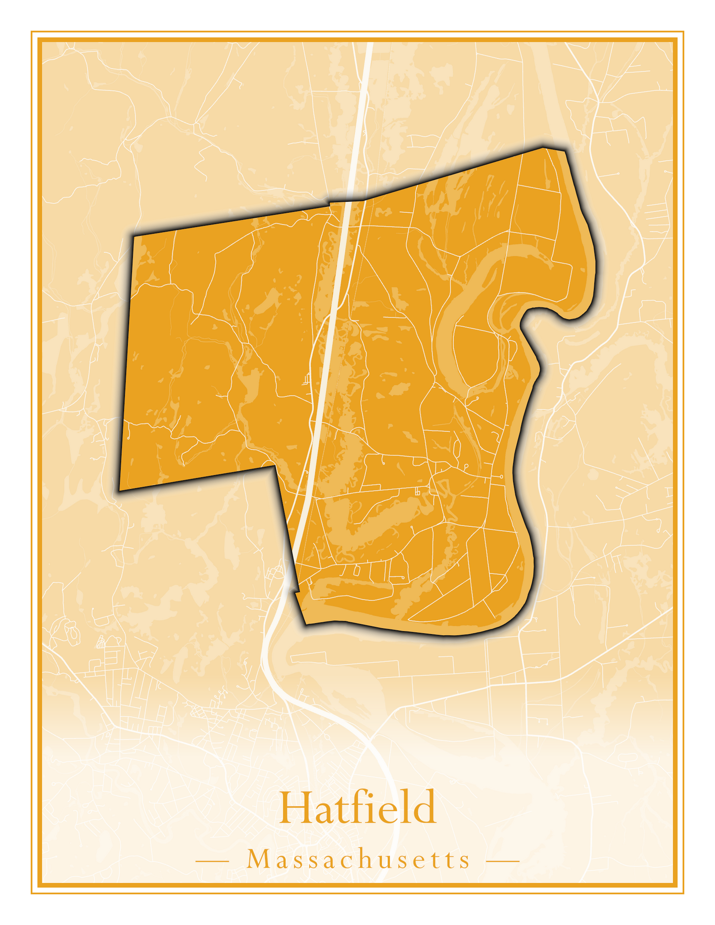 Massachusetts Towns - Street Map (Harvard - Haverhill)