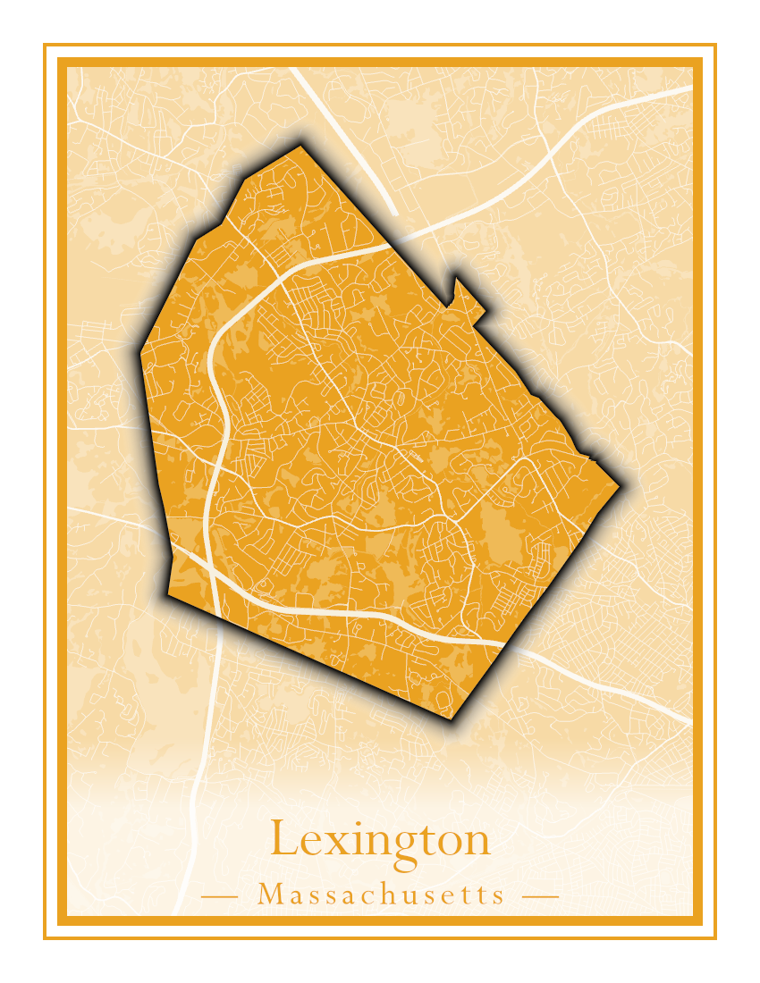 Massachusetts Towns - Street Map (Leominster - Leyden)