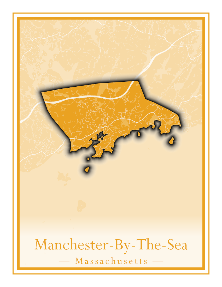 Massachusetts Towns - Street Map (Malden - Marblehead)