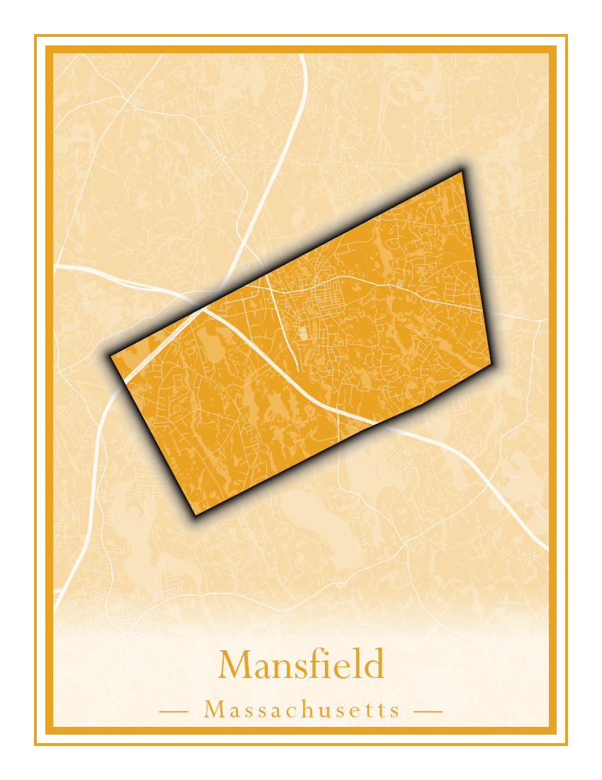 Massachusetts Towns - Street Map (Malden - Marblehead)