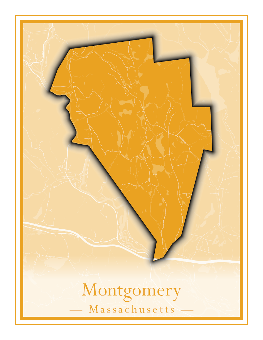 Massachusetts Towns - Street Map (Monterey - Nahant)