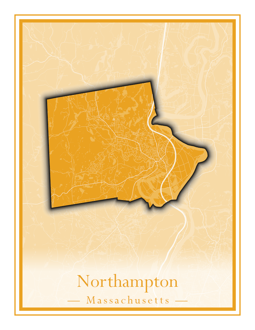 Massachusetts Towns - Street Map (North Reading - Northbridge)