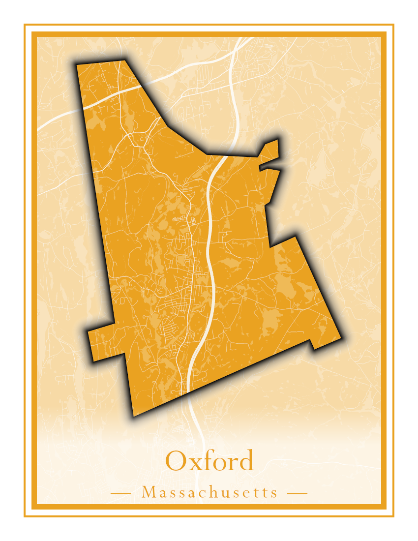 Massachusetts Towns - Street Map (Otis - Paxton)