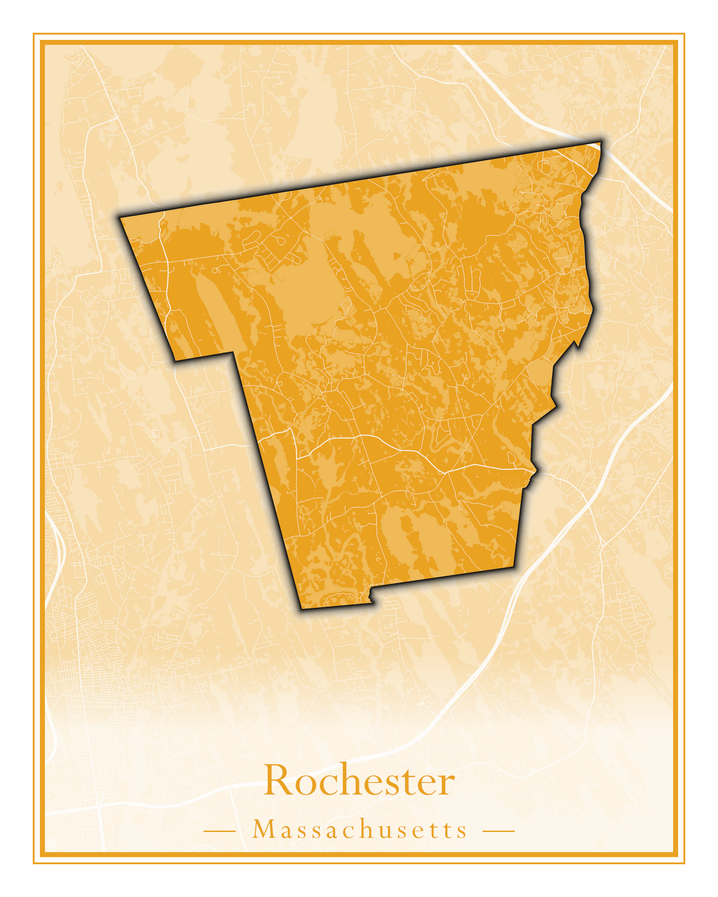 Massachusetts Towns - Street Map (Richmond - Rockport)