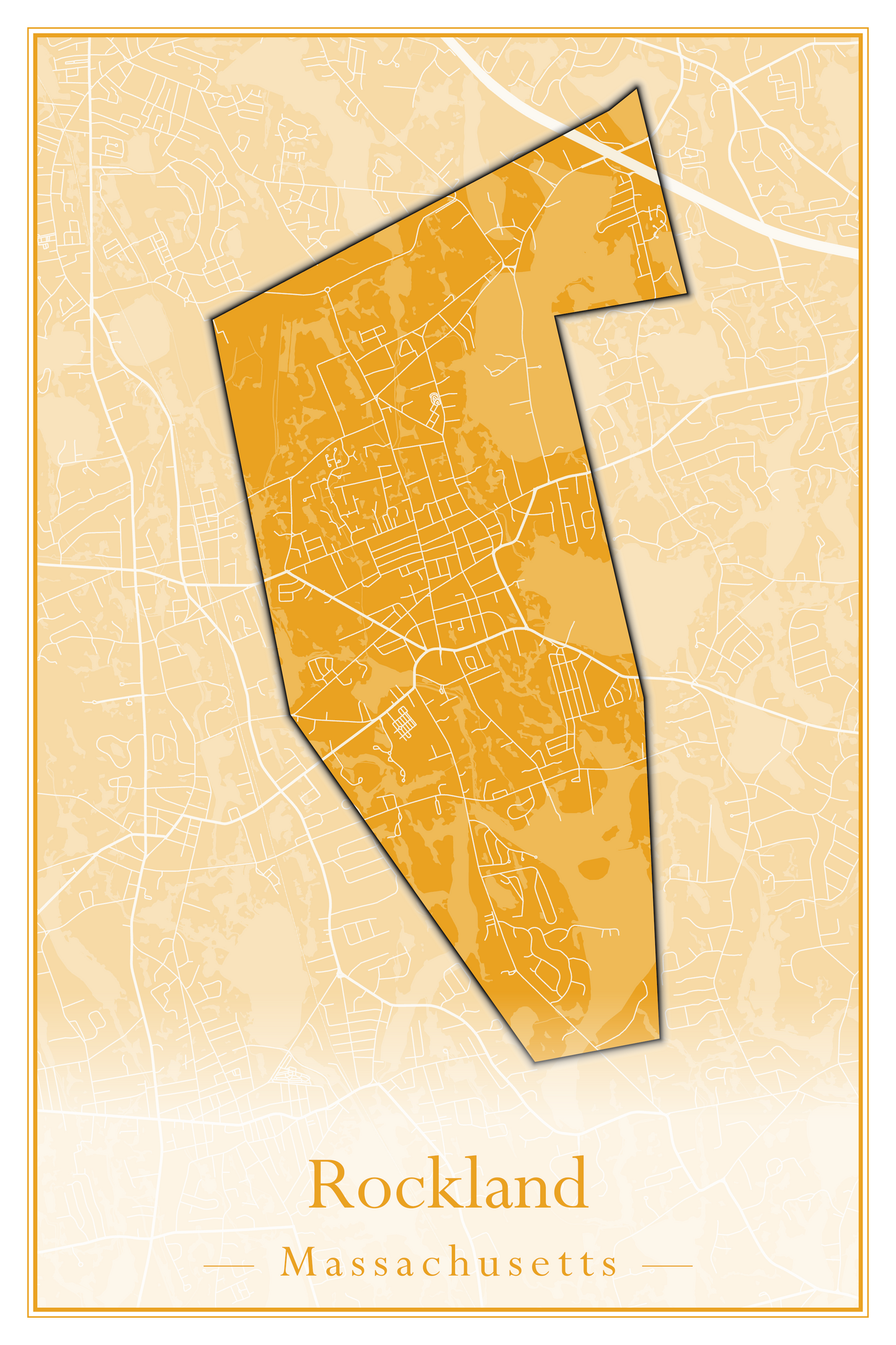 Massachusetts Towns - Street Map (Richmond - Rockport)