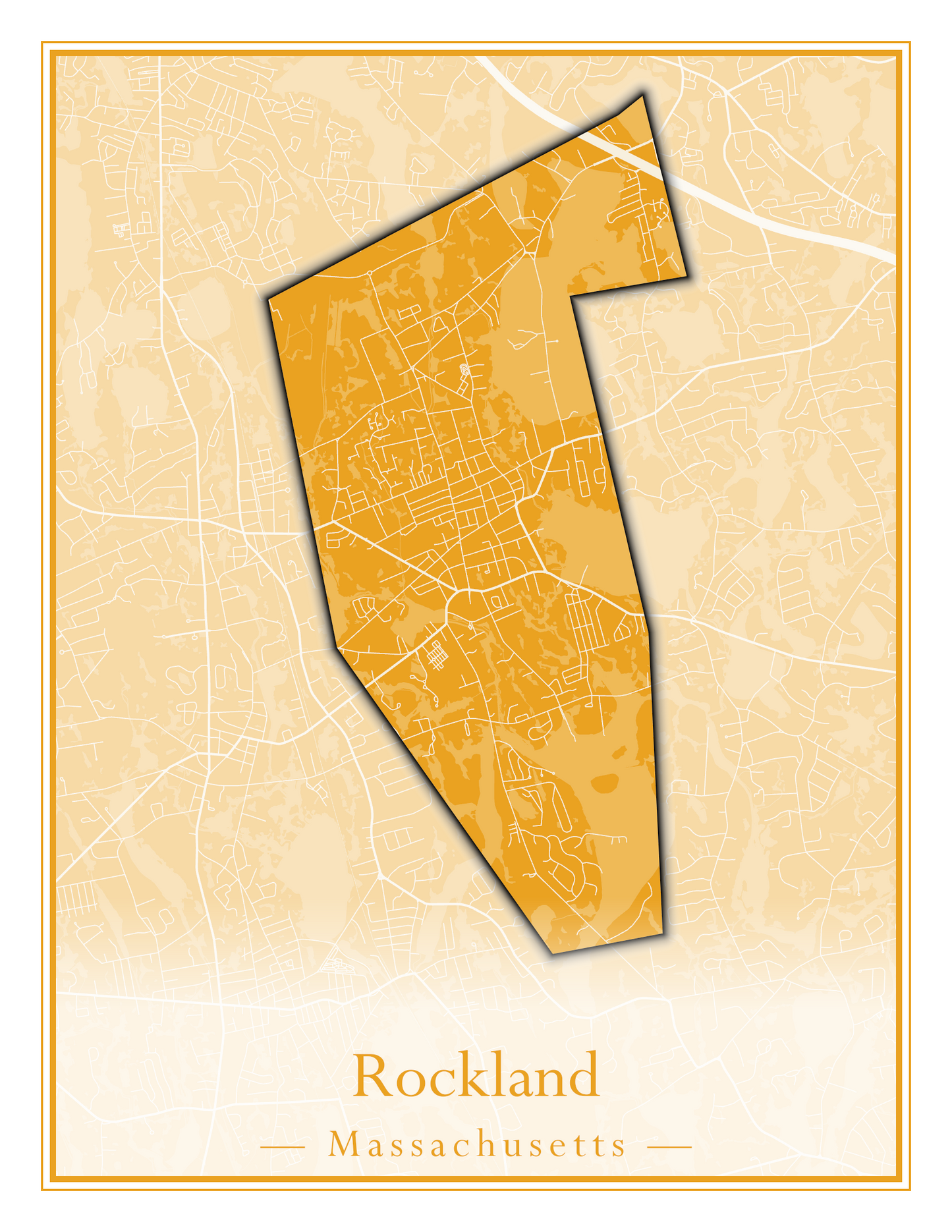 Massachusetts Towns - Street Map (Richmond - Rockport)