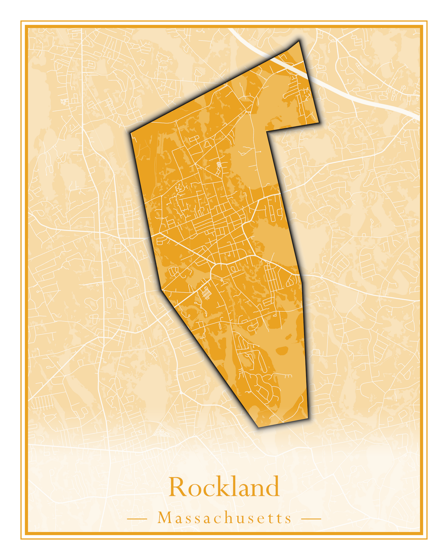 Massachusetts Towns - Street Map (Richmond - Rockport)