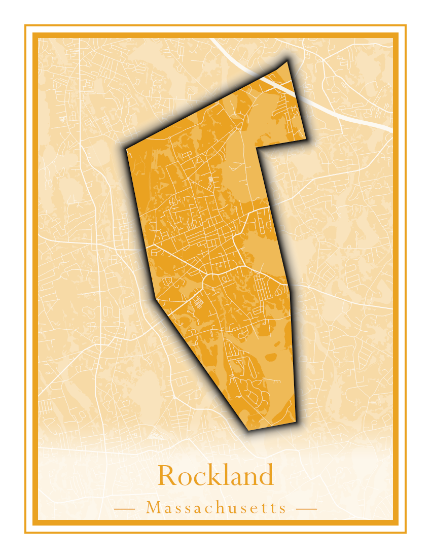 Massachusetts Towns - Street Map (Richmond - Rockport)