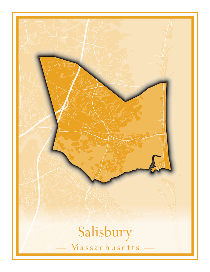 Massachusetts Towns - Street Map (Rutland - Sandisfield)