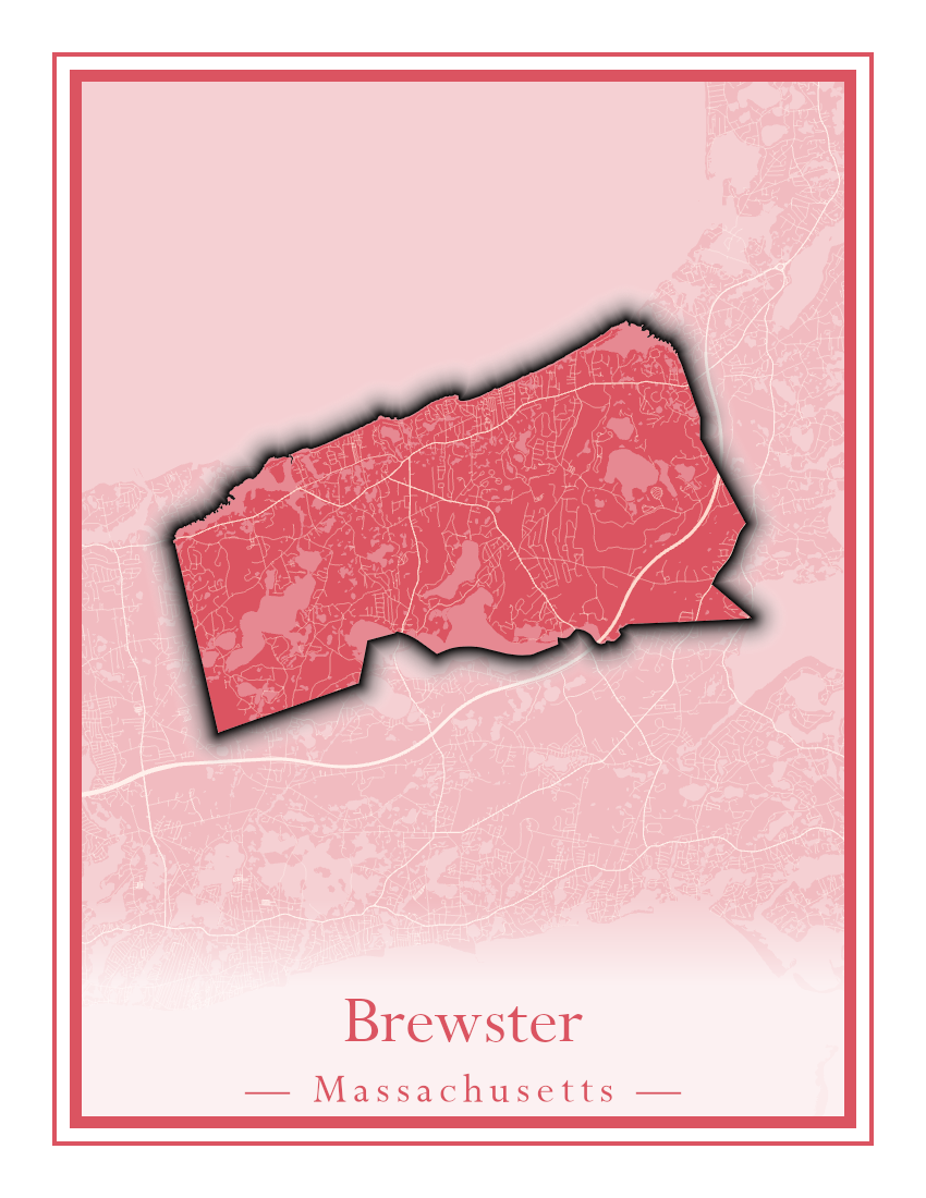 Massachusetts Towns - Street Map (Braintree - Brimfield)