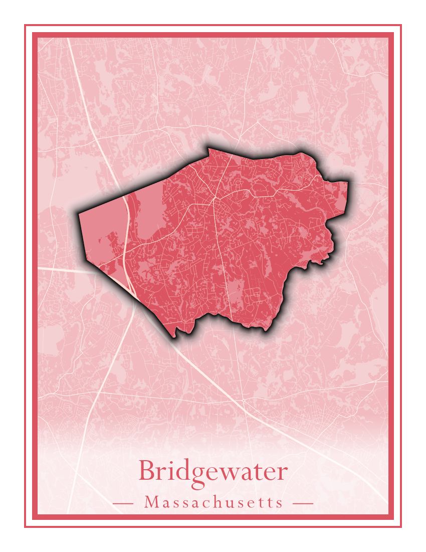 Massachusetts Towns - Street Map (Braintree - Brimfield)