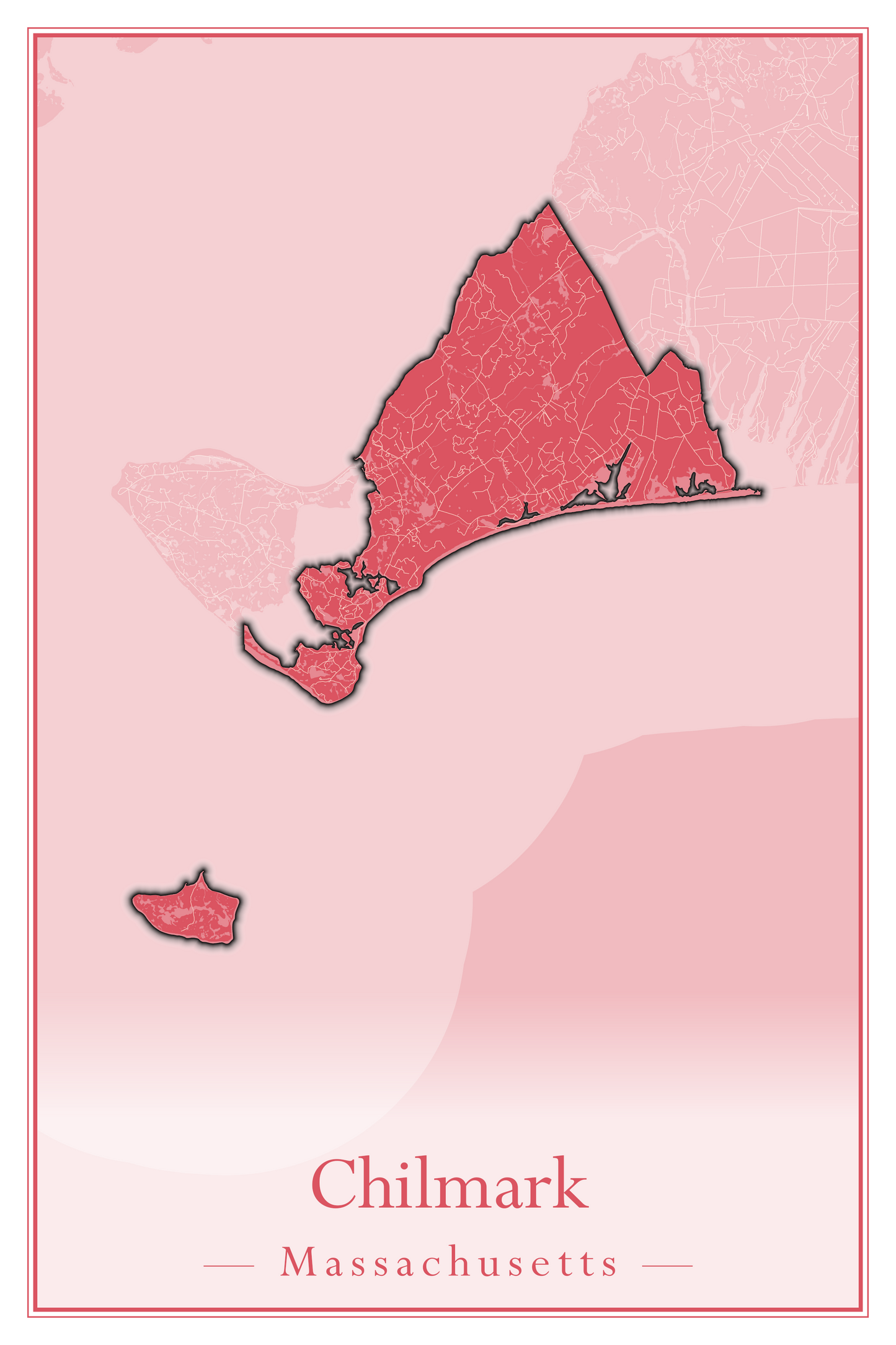 Massachusetts Towns - Street Map (Chesterfield - Clarksburg)