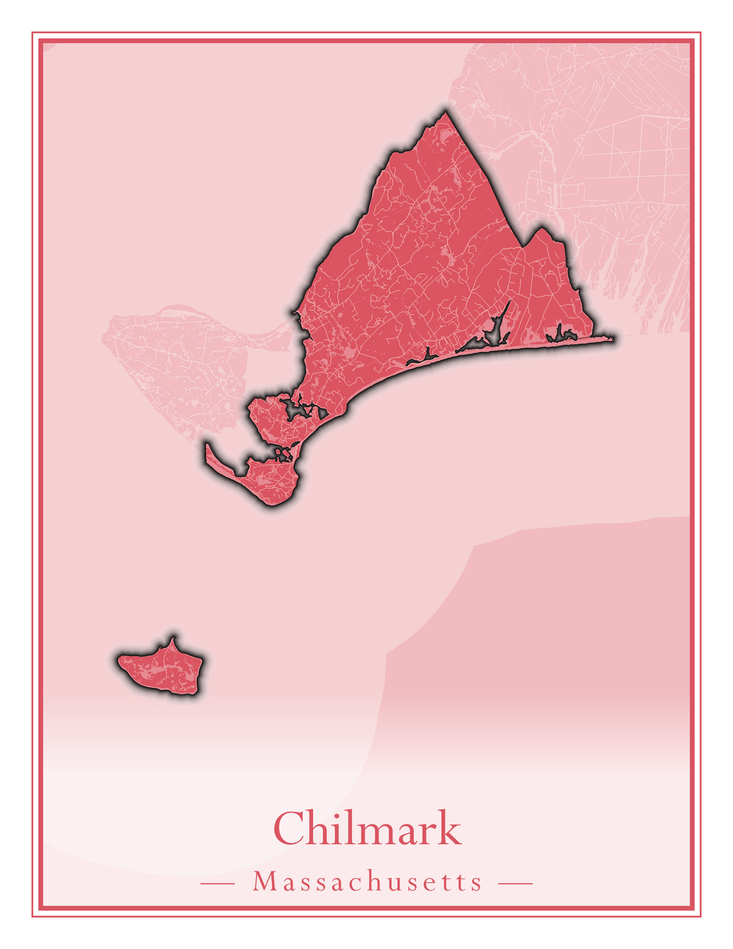 Massachusetts Towns - Street Map (Chesterfield - Clarksburg)