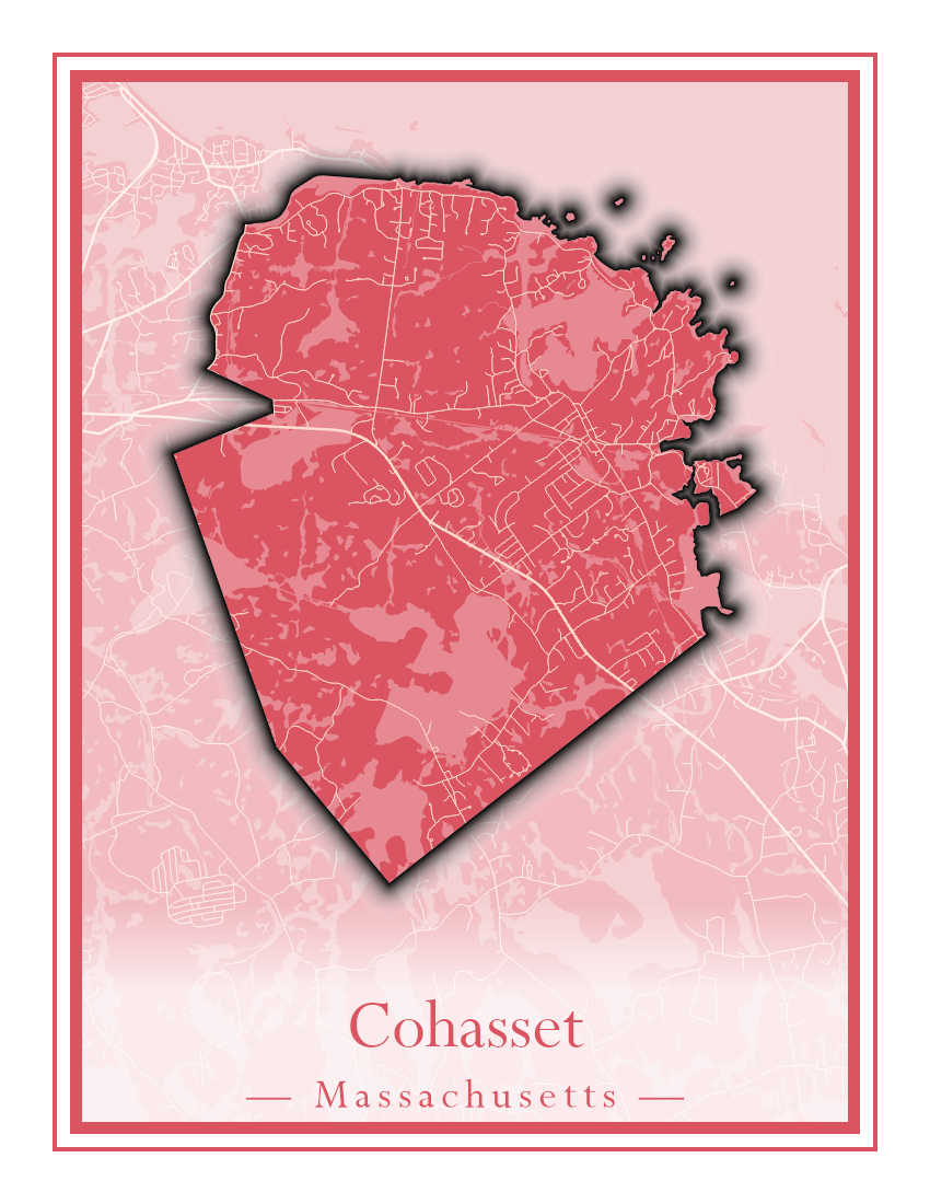 Massachusetts Towns - Street Map (Clinton - Concord)