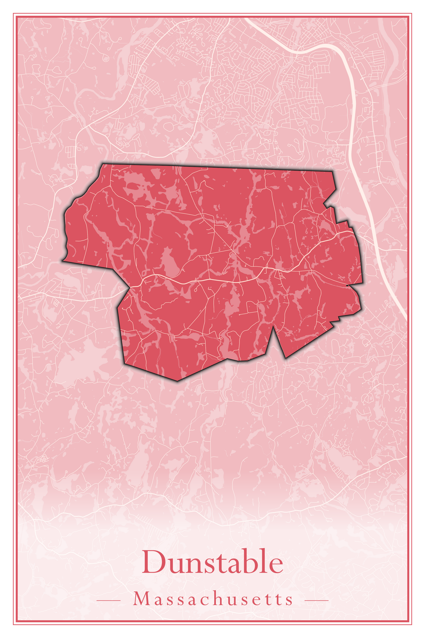 Massachusetts Towns - Street Map (Dudley - East Bridgewater)