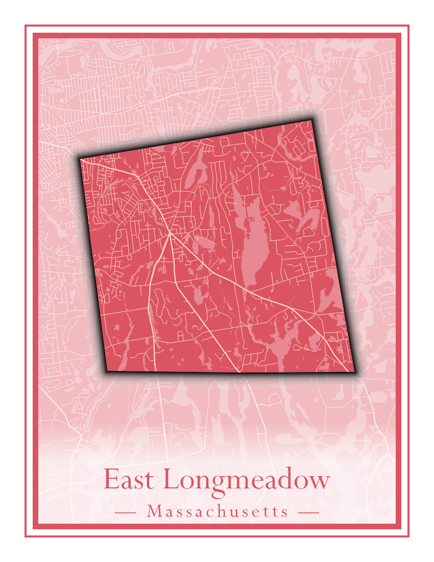 Massachusetts Towns - Street Map (East Brookfield - Easthampton)