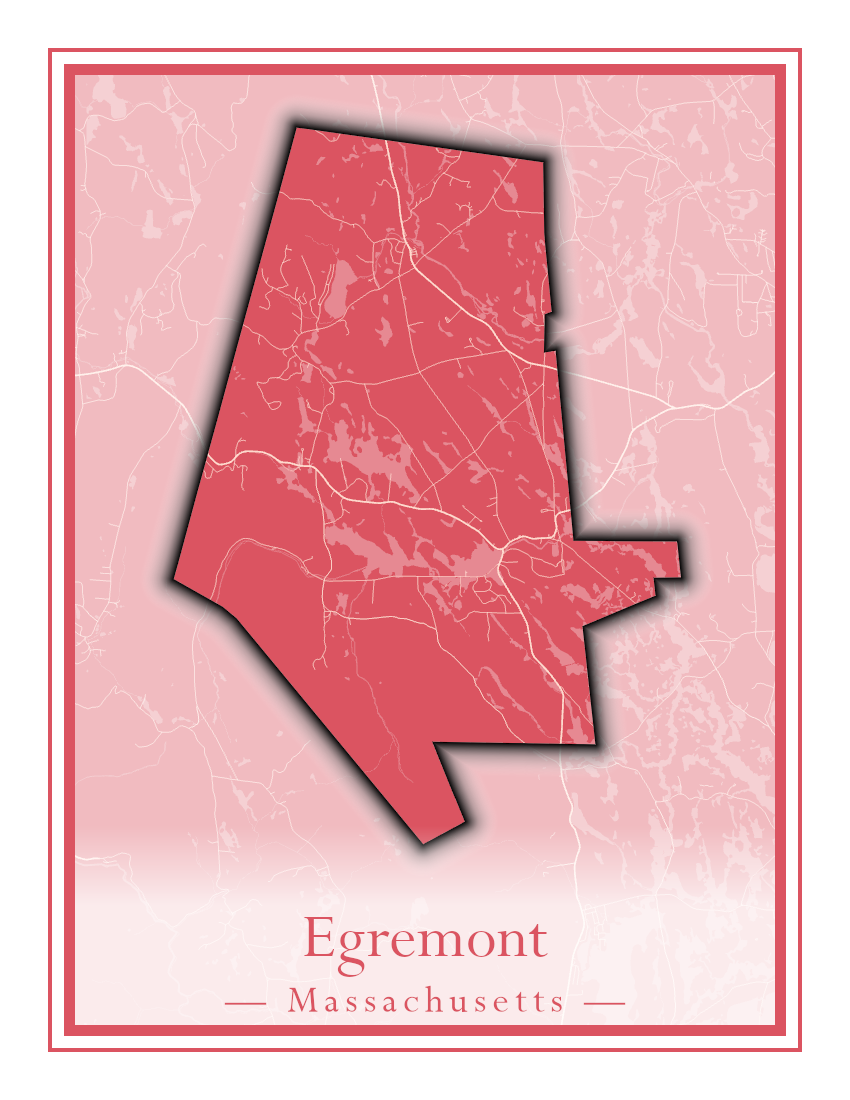 Massachusetts Towns - Street Map (Easton - Erving)