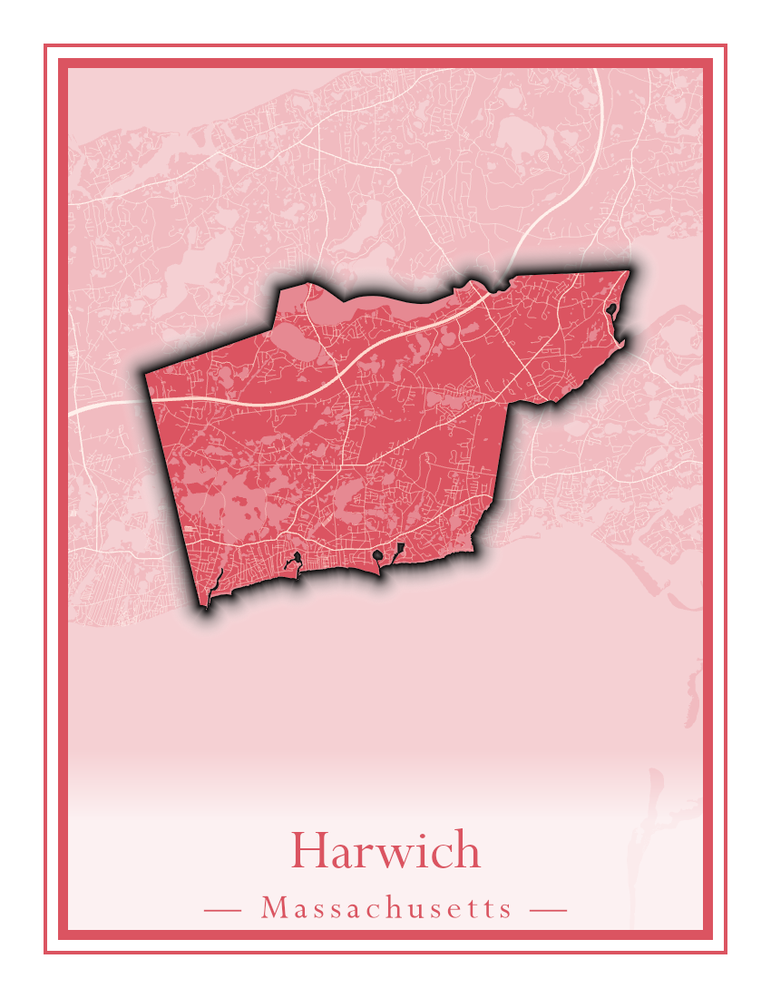 Massachusetts Towns - Street Map (Harvard - Haverhill)