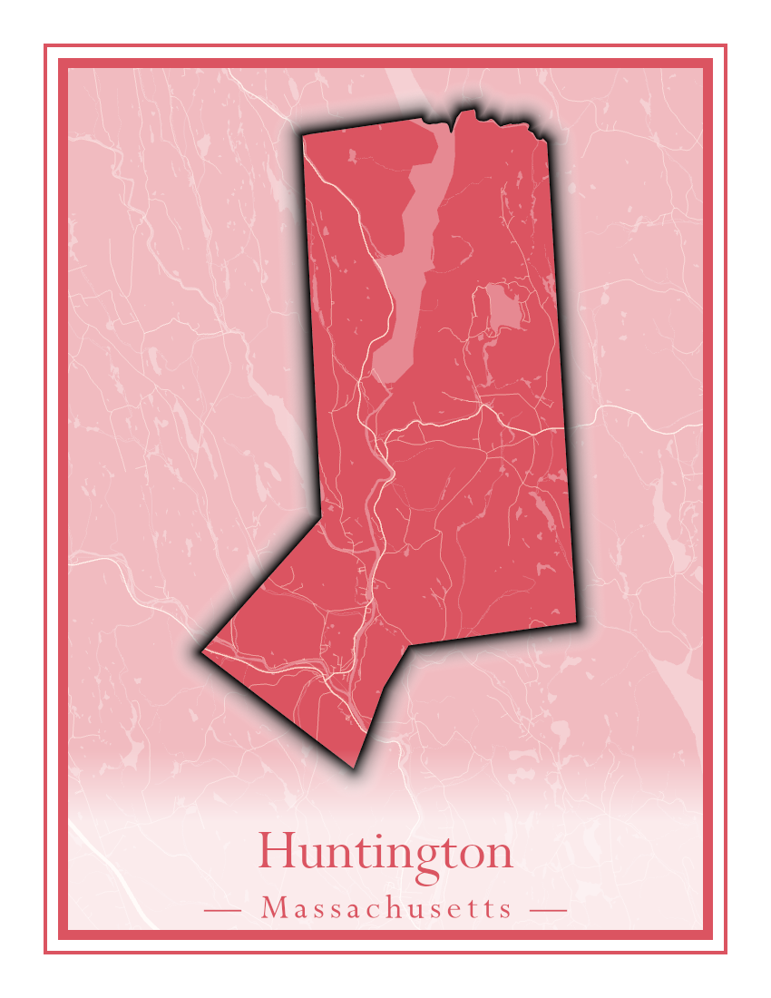 Massachusetts Towns - Street Map (Hudson - Ipswich)